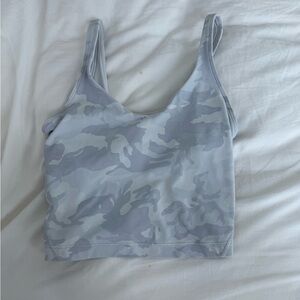 lululemon Gray Camo Align Tank